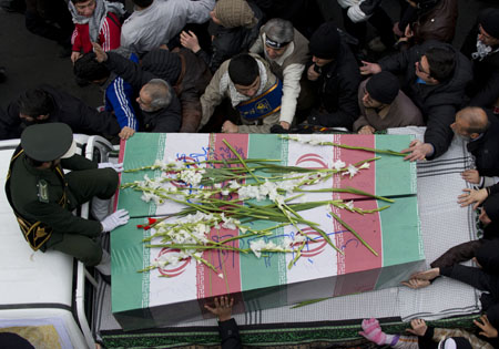 تصاویر/ مراسم تشییع شهدای گمنام در تهران(1)
