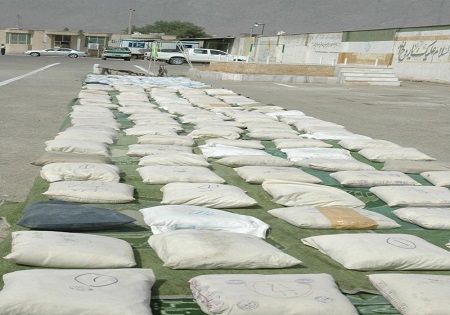 کشف 320 کیلو گرم مواد مخدر  در غرب استان تهران