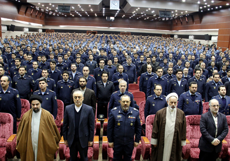 تصاویر/سخنرانی علی اکبر صالحی در پادگان شهید خضرایی نیروی هوایی ارتش