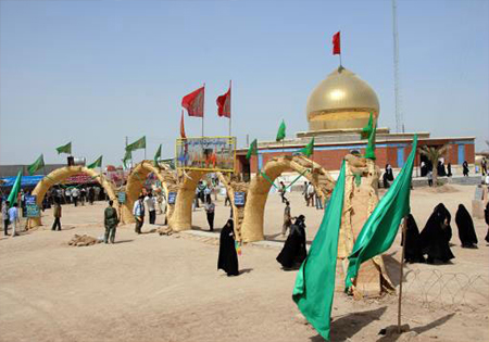 بازدید کاروان جانبازان قطع نخاعی از یادمان طلاییه