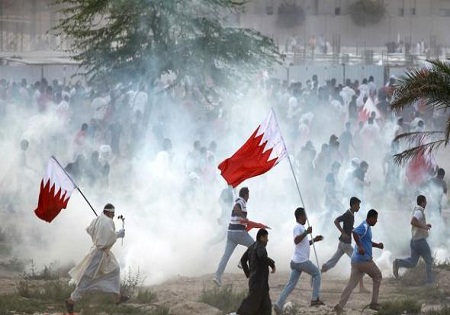 هزاران بحرینی پیکر یک شهید دیگر خود را تشییع کردند