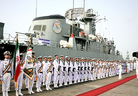 ناوگروه سی و پنجم نیروی دریایی ارتش در عمان پهلو گرفت