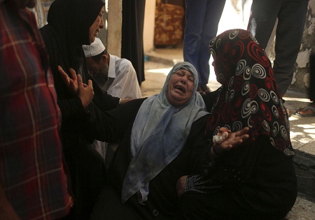 شهادت 12 عضو یک خانواده در غزه قبل از آتش بس
