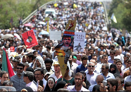 راهپیمایی روز جهانی قدس در سراسر کشور آغاز شد