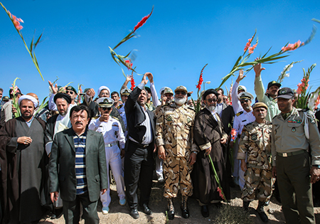 تصاویر/ مراسم بزرگداشت فرماندهان شهید دفاع مقدس در روستای دوتویه