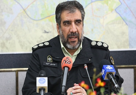گزارش‌های منتشر شده از اسیدپاشی در تهران کذب است/ کشف صد درصدی جرایم در این بخش