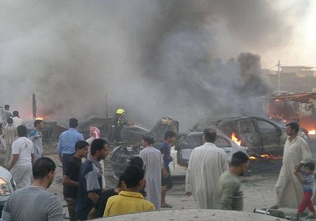 ۱۶ تن در انفجار حسینیه «عباس العادلی» بغداد به شهادت رسیدند