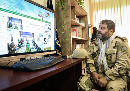 تصاویر/ بازدید سردار جلالی از خبرگزاری دفاع مقدس