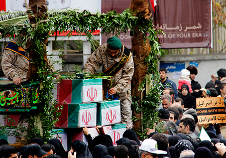 تصاویر/ تشییع شهدای گمنام در عاشورای حسینی