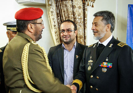 دیدار هیئت نظامی عالی‌رتبه عمان با فرمانده نداجا