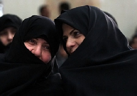 عکس/همسر‌ رئیس جمهور در سالگرد ورود امام