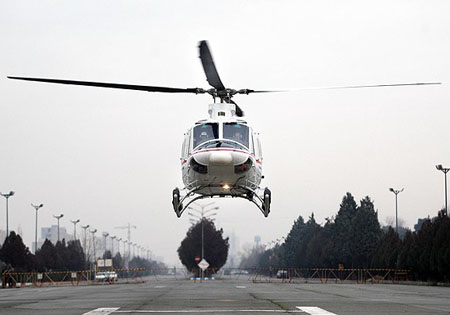 تحویل نخستین بالگرد کلاس 412 به هلال احمر