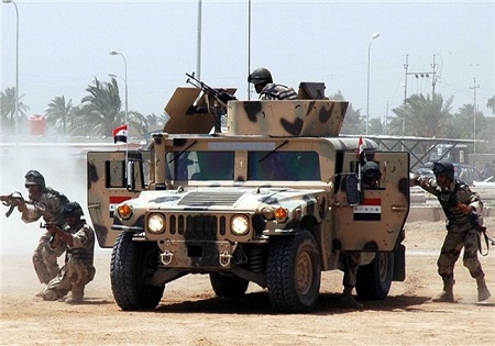 منطقه «البغدادی» استان الانبار به طور کامل آزاد شد/کشف سلاح اسرائیلی از داعش در عراق