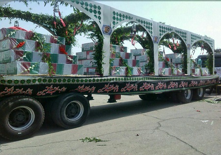 آماده سازی خودروهای حامل پیکر شهدای غواص +عکس