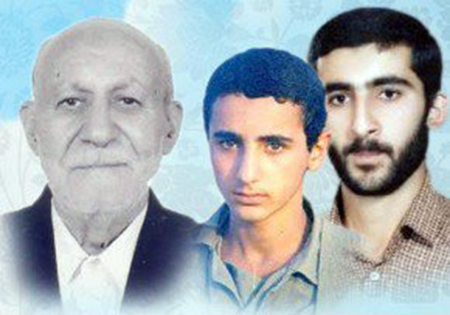 پدر پنج شهید و جانباز قزوینی به فرزندان شهیدش پیوست