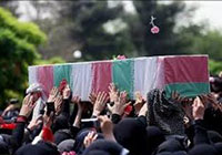 پیکر پاک یک مرزبان شهید، در استان کرمان تشییع میشود