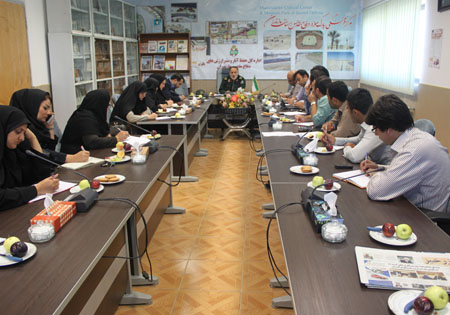 نشست خبری مدیر کل حفظ آثار دفاع مقدس مازندران با خبرنگاران رسانه‌های مکتوب و مجازی + تصاویر
