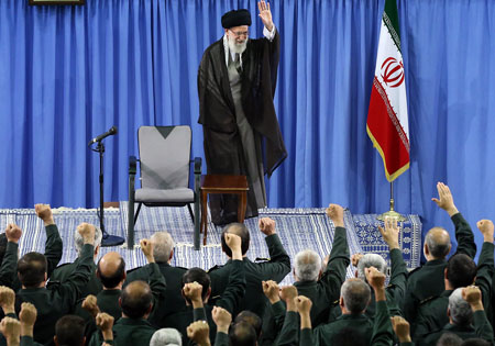 دیدار فرماندهان سپاه با رهبر معظم انقلاب