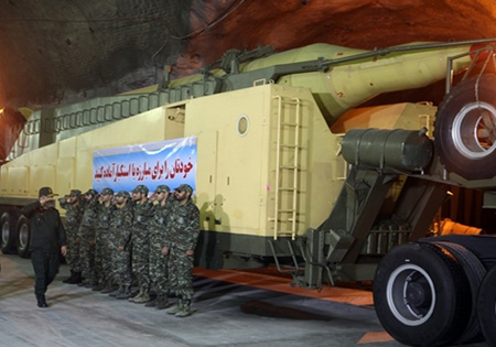 شهری در اعماق زمین با موشکهایی آماده شلیک