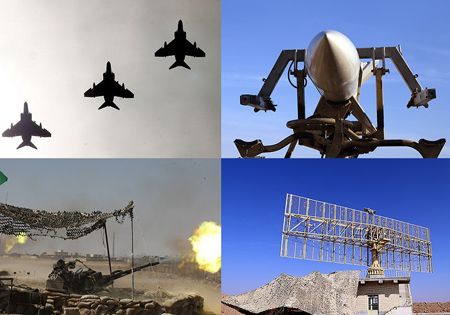 نمایش تجهیزات ارتش؛ از اس 300 و موشک‌های دامی تا بمب‌های هوشمند و سامانه‌های اطلاعاتی