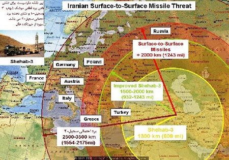 ایران بزرگترین قدرت موشکی بالستیک منطقه و جدی‌ترین تهدید علیه آمریکا و اسرائیل