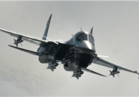 روسیه به سوریه هواپیمای سوخو 34، مجهز به موشک هوا به هوا اعزام کرد