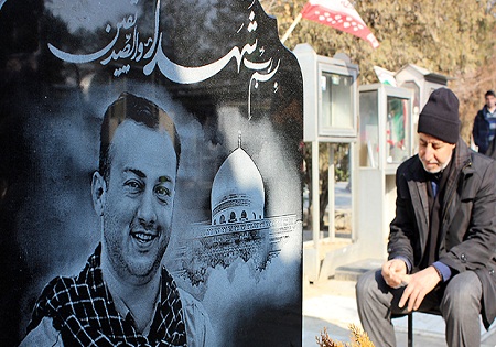 مراسم اربعین شهادت سه شهید مدافع حرم برگزار شد
