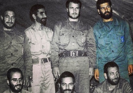 شهید قاجاریان و قالیباف در قاب یک عکس