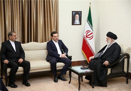 نخست‌وزیر یونان با امام خامنه‌ای دیدار کرد