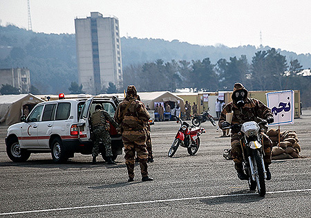 مانور امداد و نجات سپاه تهران بزرگ برگزار شد