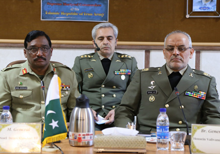 بازدید اعضای هیئت اعزامی ارتش پاکستان از دانشگاه جنگ آجا