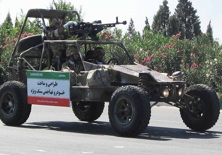 تکاوران ارتش از کدام خودروهای تهاجمی در نقاط صفر مرزی استفاده می&zwnj;کنند؟