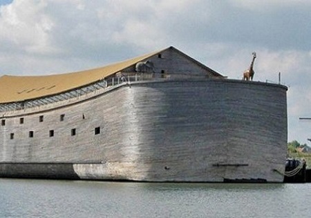 تصاویر/ کشتی نوح در هلند به نمایش گذاشته شد