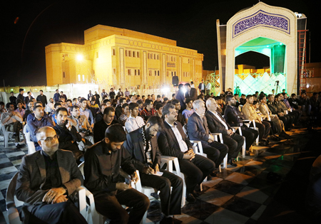 برگزاری آیین دومین سالگرد خاکسپاری شهدای گمنام دانشگاه علوم پزشکی زاهدان