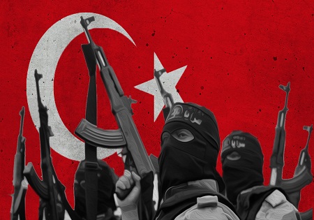 ارتش ترکیه 4 مقر داعش را در شمال سوریه منهدم کرد