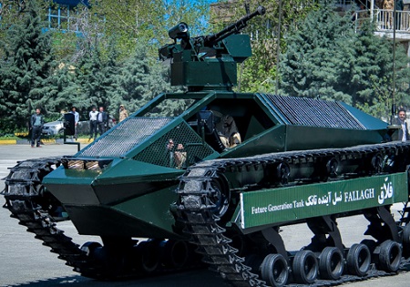 عملیاتی شدن «تانک فلاق» در رزمایش بیتالمقدس 28