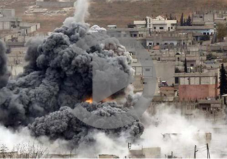 فیلم/ بمباران استان حجه یمن توسط جنگنده‌های متجاوز سعودی