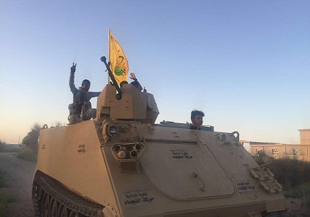 انهدام خودروهای زرهی و نظامی تروریستها در خانطومان/ بارانِ موشکهای