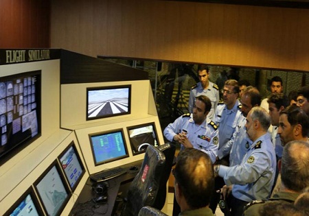 بهره برداری از سامانه شبیه ساز جنگنده اف5 در پایگاه شهید فکوری