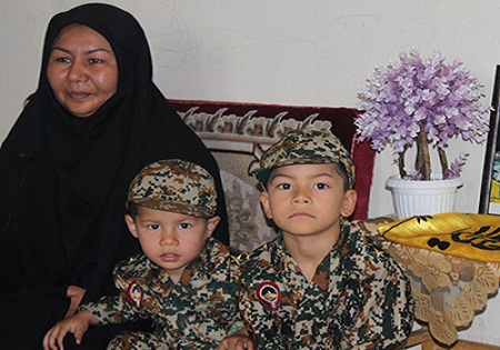 مادر شهید 18 ساله فاطمیون: