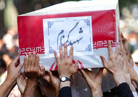 دو شهید گمنام در شهرک زینبیه تهران، آرام گرفتند