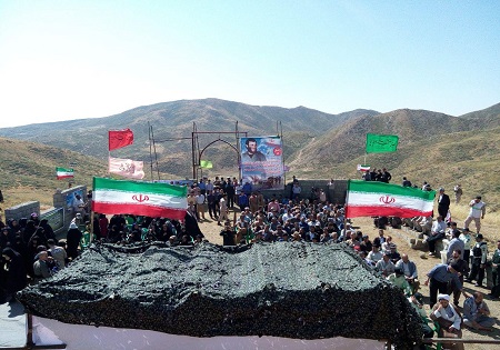 مراسم گرامیداشت عملیات نصر 7 در یادمان شهدای بلفت و دوپازا سردشت برگزار شد