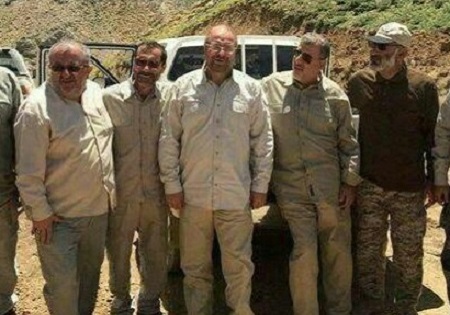 حضور قالیباف و سردار پاکپور در راهیان نور شمالغرب کشور