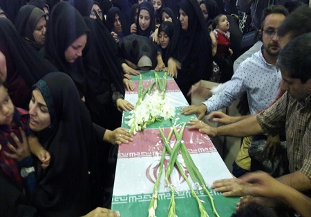 رونمایی از مقبره جدید شهدای گمنام دانشگاه علوم پزشکی ایران