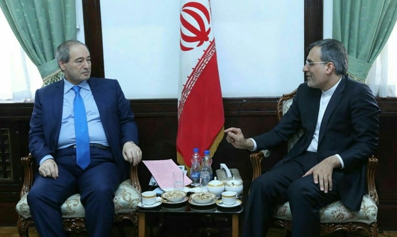 Iranian, Syrian Diplomats Hold Talks in Tehran