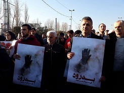 مراسم تشییع شهدای نجات در مصلای تهران آغاز شد