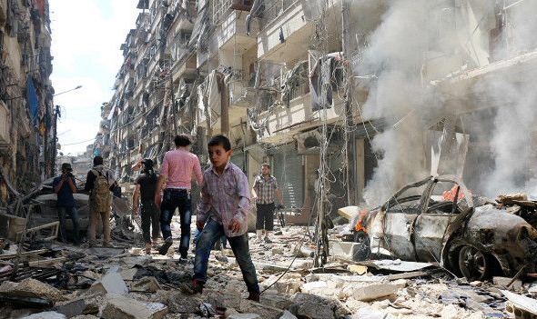 حلب در معرض تبدیل شدن به قبرستانی بزرگ