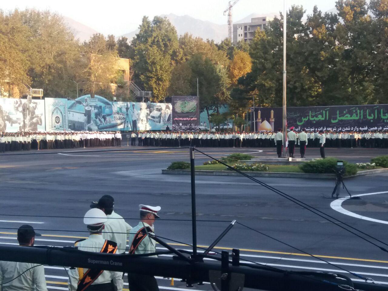 برگزاری مراسم صبحگاه عمومی نیروی انتظامی در ستاد ناجا