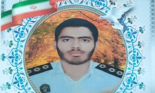 آیین وداع با پیکر شهید مدافع وطن «محمدرضا خاوش زاده» برگزار شد