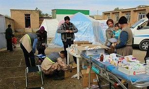خدمات رسانی به 6 روستای زلزله زده کرمانشاه توسط سپاه استان زنجان